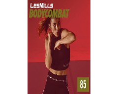 [Hot Sale]Les Mills Q4 2020 BODY COMBAT 85 releases New Release DVD, CD & Notes